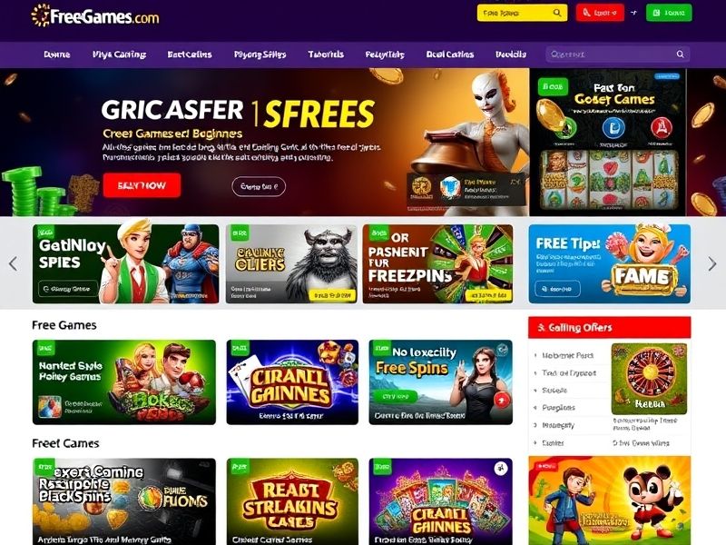 Welcome to freegames.com – your gateway to exciting free gambling games and real money opportunities. Explore slots, poker, blackjack, and more with safe, secure, and fun gaming experiences.